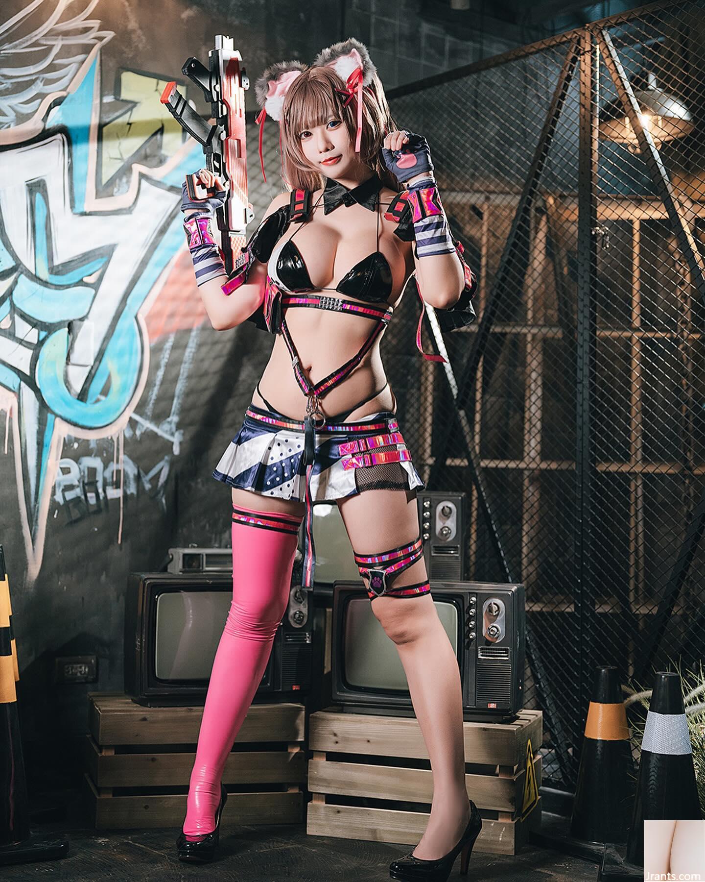 Khe ngực chữ V sâu không thể cưỡng lại của cosplayer gợi cảm “臇?Sora” khiến người ta chảy nước dãi mũi (22P) - Ảnh 17