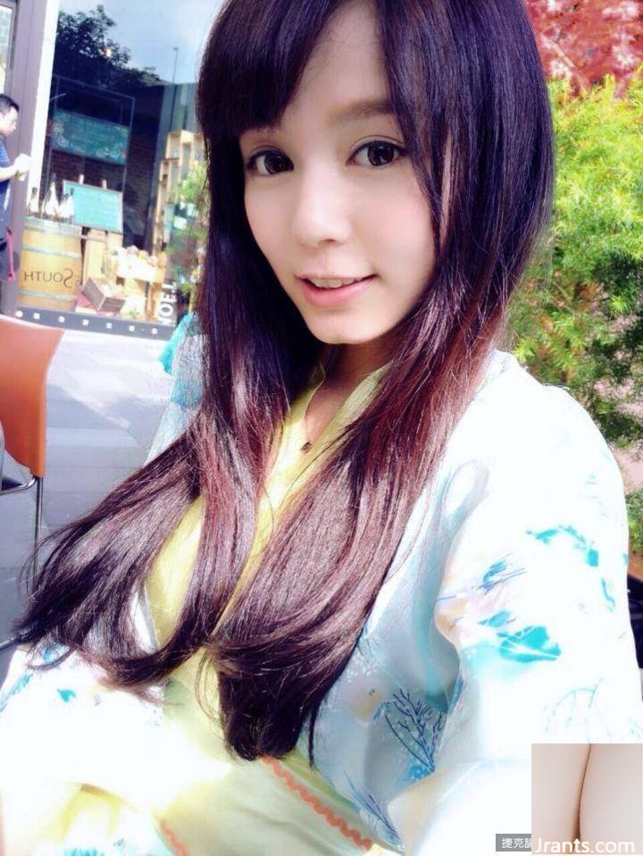 Em yêu Xiaoya ~ mặc bộ đồ ngủ sexy khoét sâu bắt mắt trước khi đi ngủ, thật bắt mắt!! (52P) - Ảnh 3