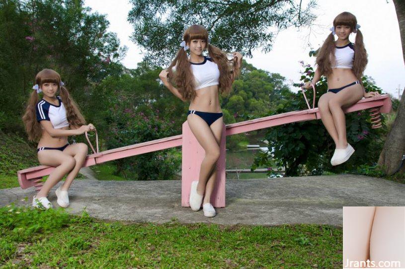 Người mẫu túi nhựa D-cup ~ người mẫu ~ Teddy Chief (Zhu Xuânyi) ~ khoe nam bán cầu gợi cảm trong bộ áo tắm xẻ nửa (23P) - Ảnh 18