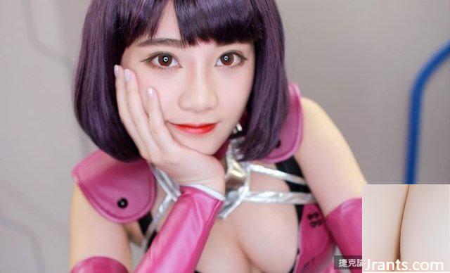 Tại Game Show, cosplayer ngực siêu ngực Li Youmei diễn giải nữ tướng Cổng Thời Không (24P)