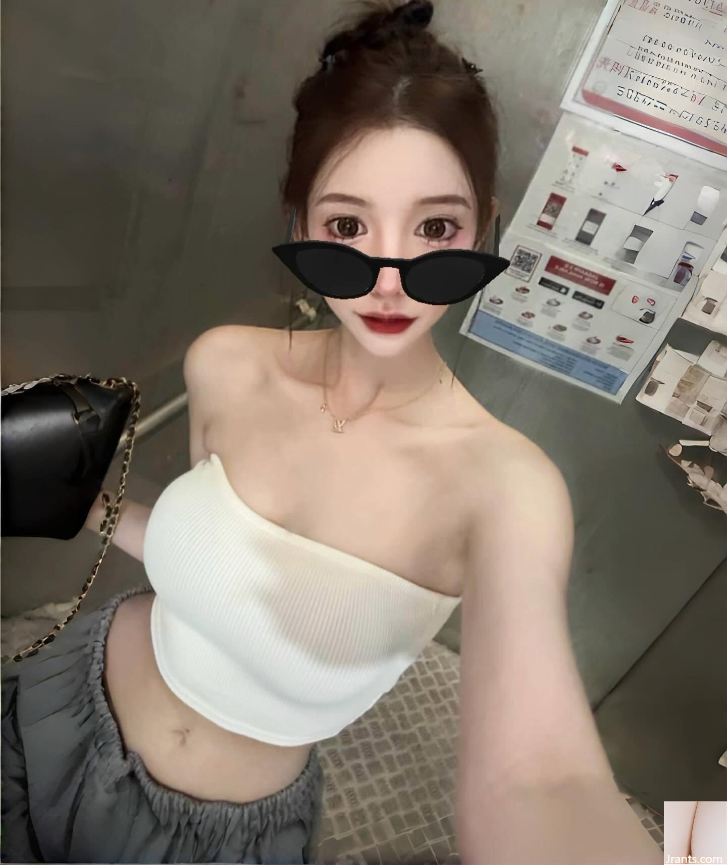 Làn da trắng như tuyết quyến rũ “Zhuang Tiantian”, cô gái nóng bỏng chữa lành với nụ cười dễ thương và vóc dáng tuyệt vời (12P) - Ảnh 3