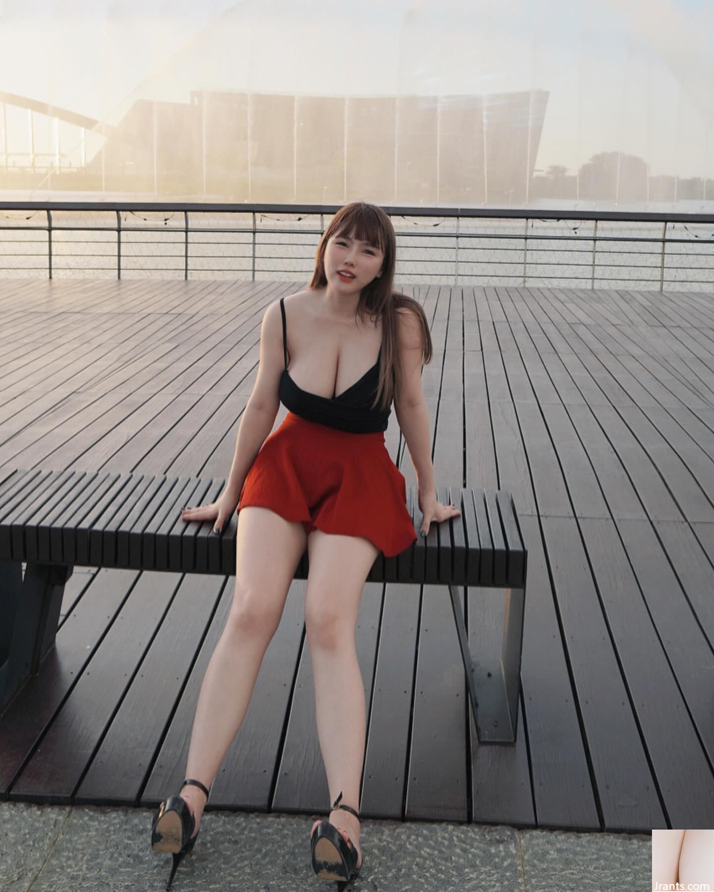 Nữ thần quyến rũ “Zhang Nognong” che giấu vóc dáng đẹp và quá quyến rũ (18P) - Ảnh 9