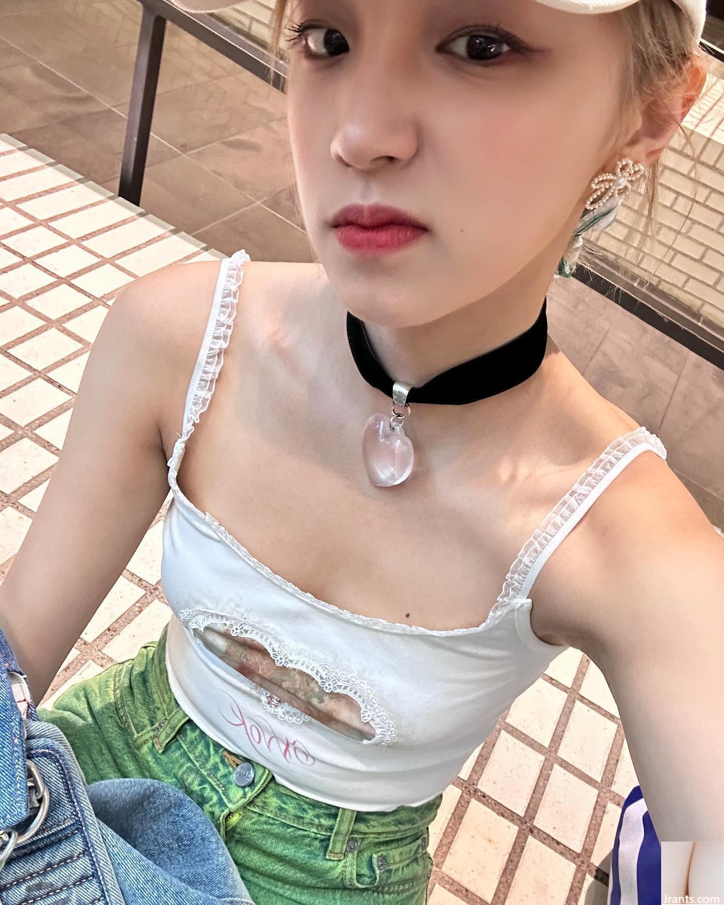 Cô gái ngọt ngào “YUQI” thật quyến rũ, tròn trịa, trắng trẻo và dịu dàng với hình thể hoàn hảo - Ảnh 10