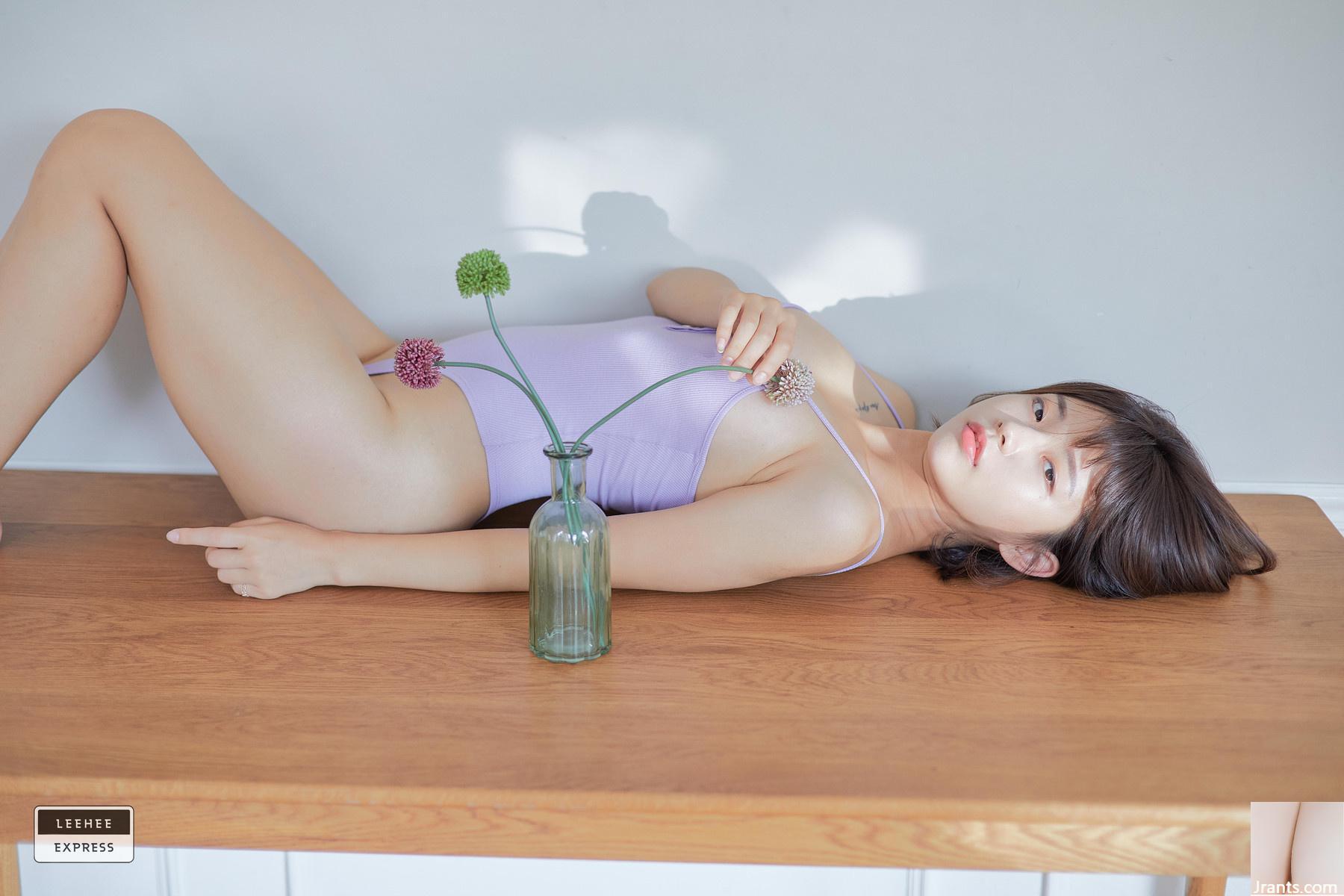 (U.Hwa) Bộ ngực tuyết của cô gái Hàn Quốc đầy đặn và cơ thể phát triển… (47P) - Ảnh 46