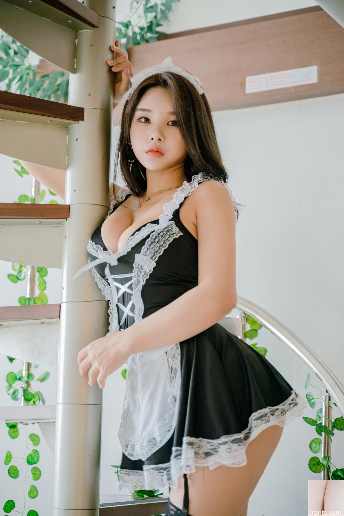 (Zzyuri) Cô gái Hàn Quốc có làn da trắng mịn toàn thân và vòng một quyến rũ (39P) - Ảnh 10