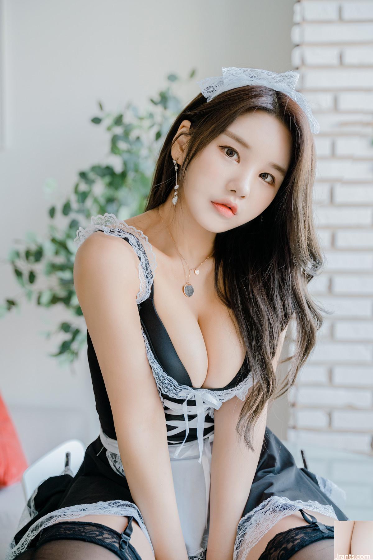 (Zzyuri) Cô gái Hàn Quốc có làn da trắng mịn toàn thân và vòng một quyến rũ (39P) - Ảnh 22