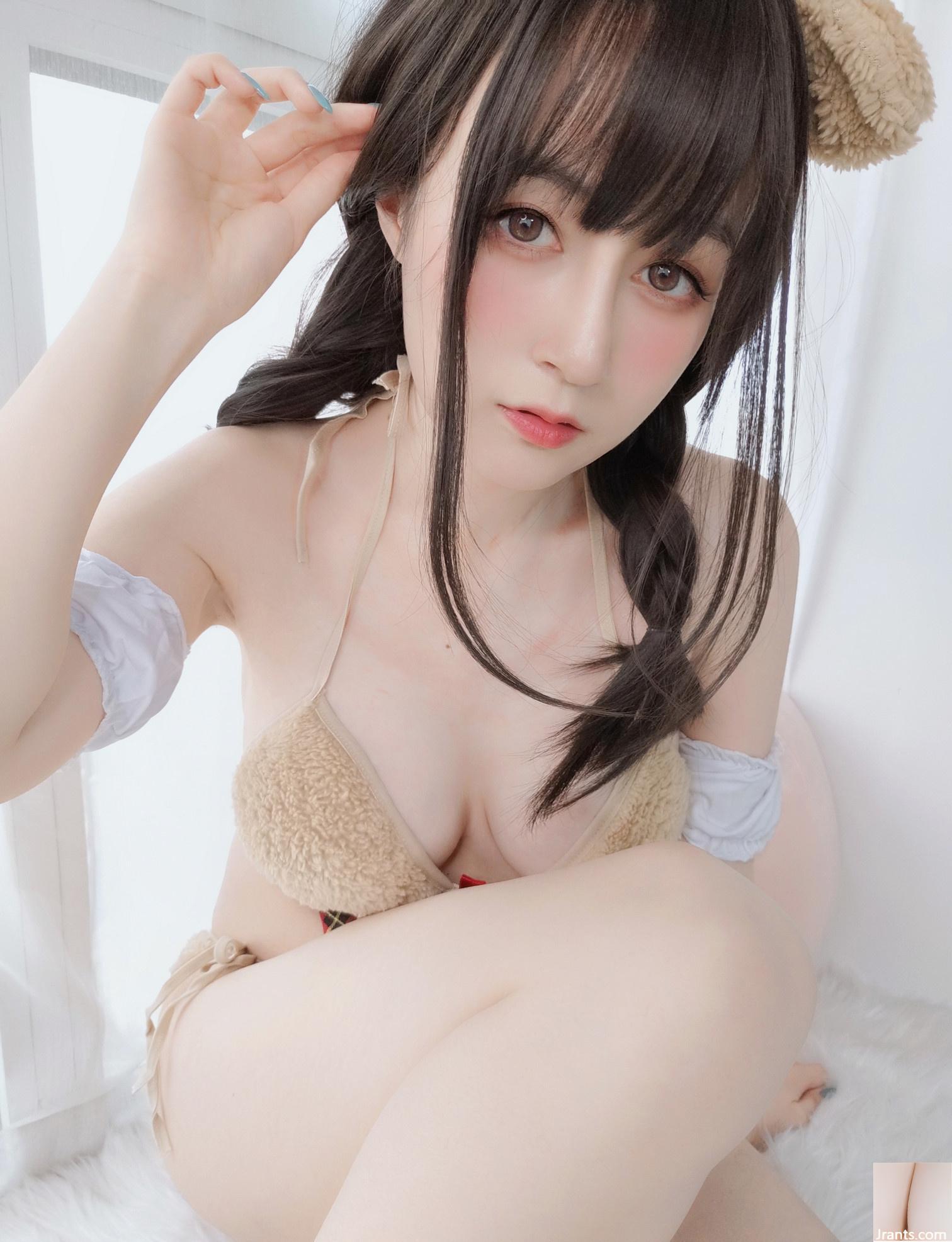 Bạc 81 “Cô gái gấu” Sức hút của tạp dề màu nude không thể ngăn cản (56P) - Ảnh 55