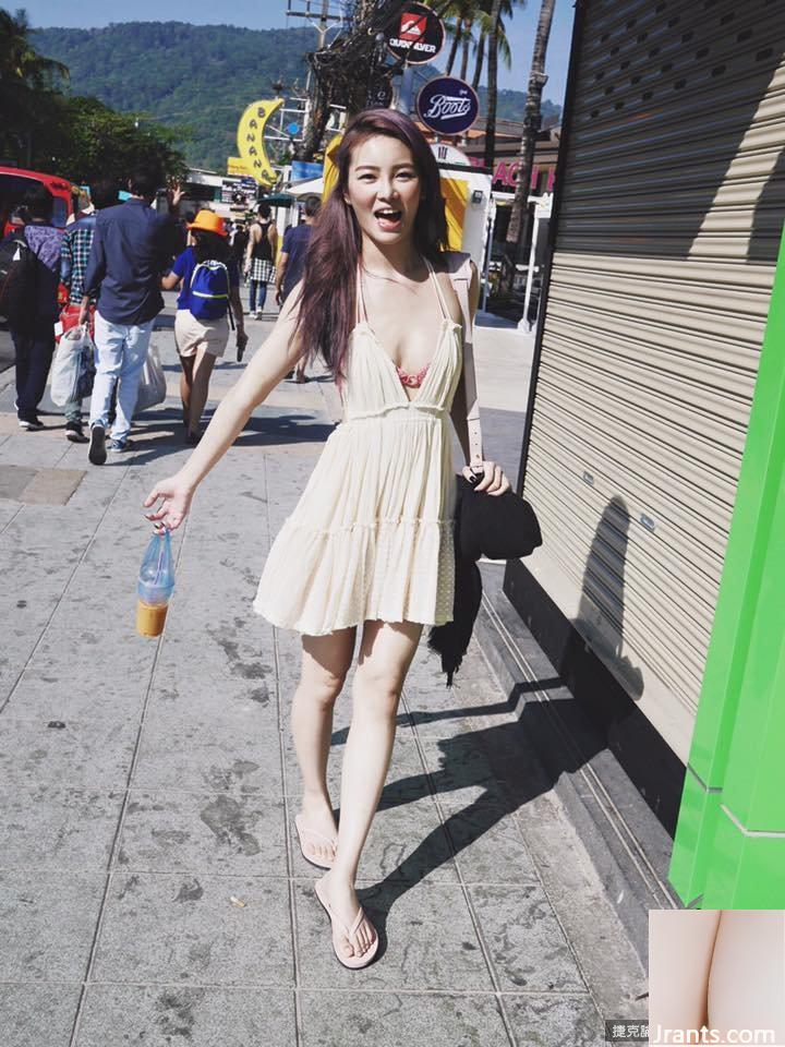 Phiên bản cuối cùng “Human Love” của Imitation Quinlivan ~ Nikita Shu Zichen ~ Hình ảnh ngực khủng đang được người qua đường trên bãi biển theo dõi (22P) - Ảnh 11