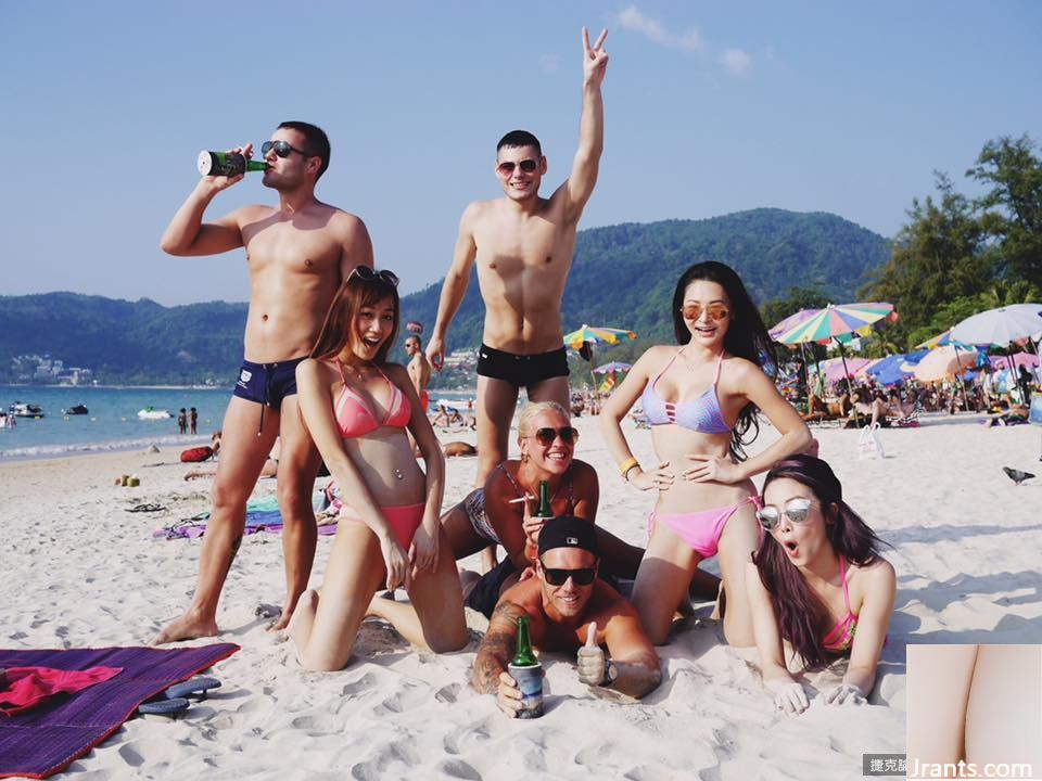 Phiên bản cuối cùng “Human Love” của Imitation Quinlivan ~ Nikita Shu Zichen ~ Hình ảnh ngực khủng đang được người qua đường trên bãi biển theo dõi (22P) - Ảnh 15