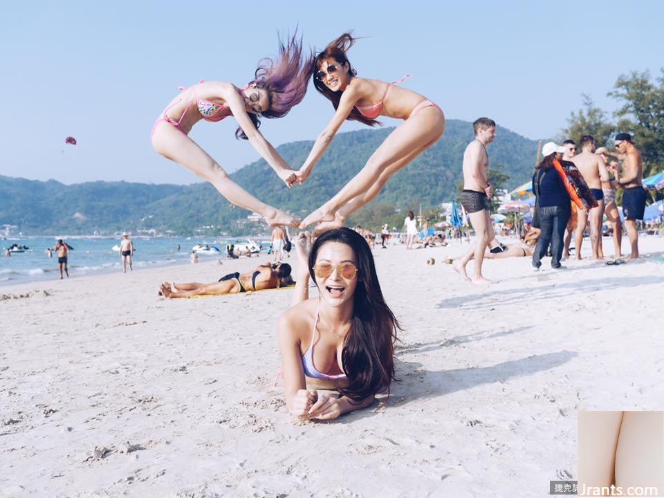 Phiên bản cuối cùng “Human Love” của Imitation Quinlivan ~ Nikita Shu Zichen ~ Hình ảnh ngực khủng đang được người qua đường trên bãi biển theo dõi (22P) - Ảnh 9