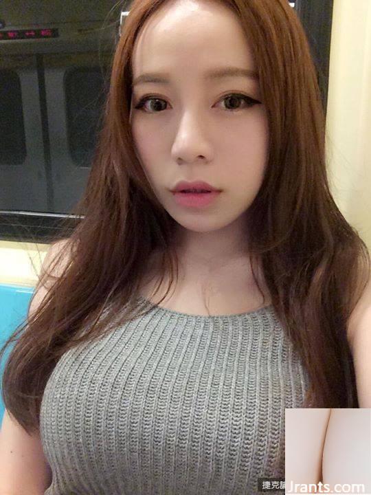 Hot girl 34D ~ Zhang Yuxin ~ Ngực trên MRT, cửa giữa hơi hé mở, mặt trước thấp thoáng (30P) - Ảnh 10