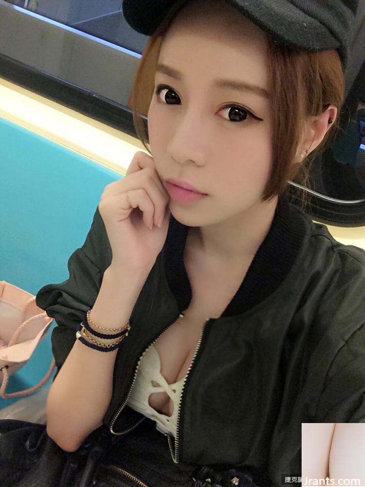 Hot girl 34D ~ Zhang Yuxin ~ Ngực trên MRT, cửa giữa hơi hé mở, mặt trước thấp thoáng (30P) - Ảnh 12