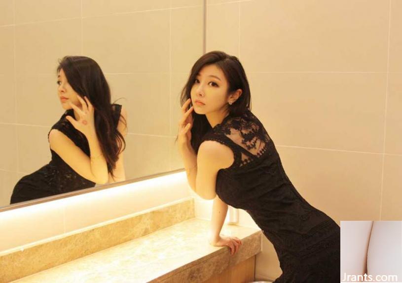 Mỏ neo E-cup với dáng người siêu đẹp ~ BJ Jialin (Hyunseo)~ Chúc mọi người năm mới vui vẻ trong bộ váy bó sát màu đỏ (56P) - Ảnh 5