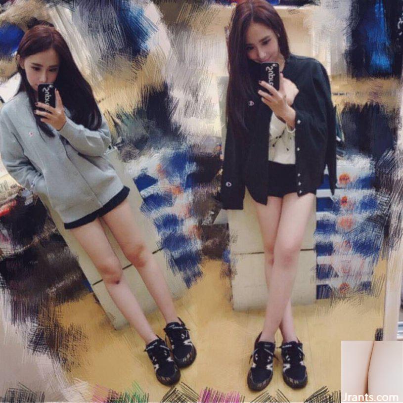 Cô chủ cửa hàng giày xinh đẹp có đôi mắt điện quyến rũ ~ Liao Ting ~ ngọt ngào ăn đậu đá và chụp ảnh trước ống kính, hiếm khi khoe vẻ gợi cảm của mình (60P - Ảnh 36