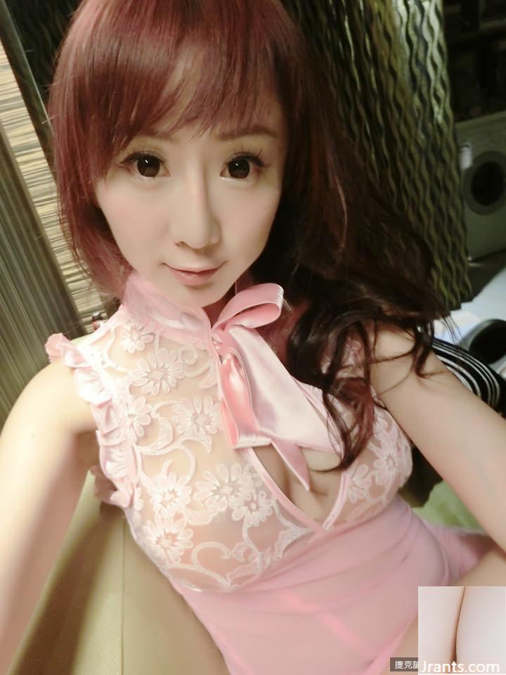 Madou ~ T girl sexy 34D (Tiffany Chen)~ được bạn trai kế vị trong bộ đồ lót màu hồng (86P) - Ảnh 24