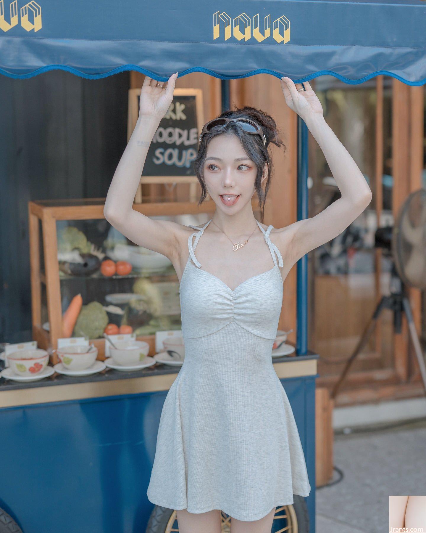 Em gái mắt điện “Trưởng nhóm” sở hữu khuôn mặt xinh đẹp như thiên thần, dáng người bá đạo khoe dáng (11P) - Ảnh 3