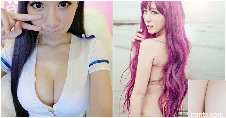 Cô gái ngực 34E Fei Xiaoju tạo dáng chụp ảnh từ phía sau (18P)