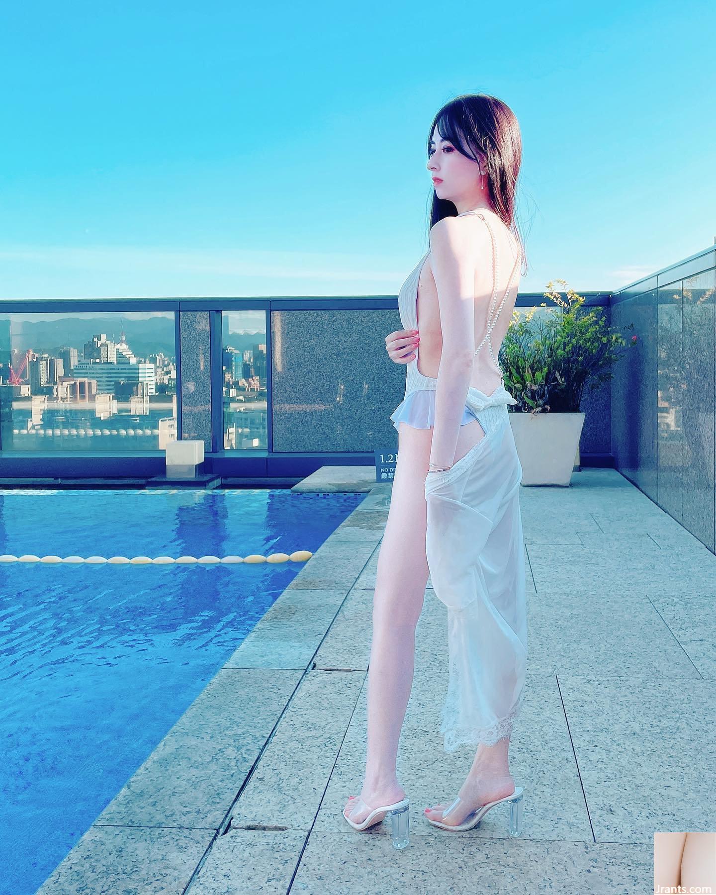 Nàng tiên yêu tinh “Xue Jing” có làn da trắng như tuyết có thể tan vỡ khi thổi khuôn mặt siêu hồng (14P) - Ảnh 12