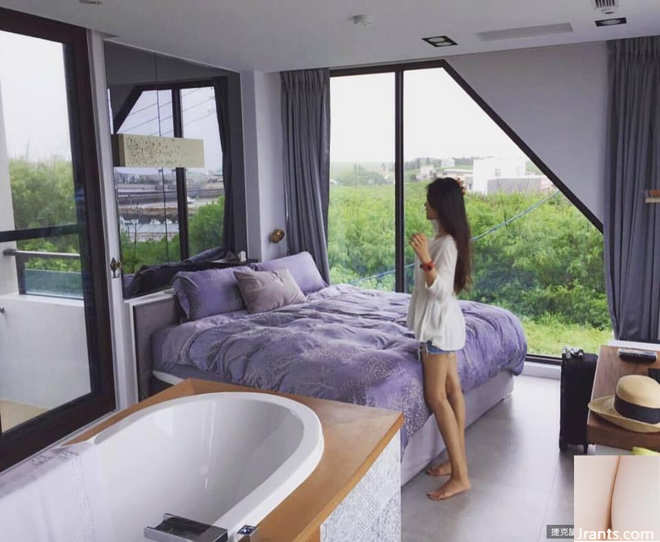 Cô tiếp viên xinh đẹp của Evergreen ~ Pauline Wang ~ ở nhà trong thời tiết lạnh giá và tập thể dục rất nhiều (38P) - Ảnh 19