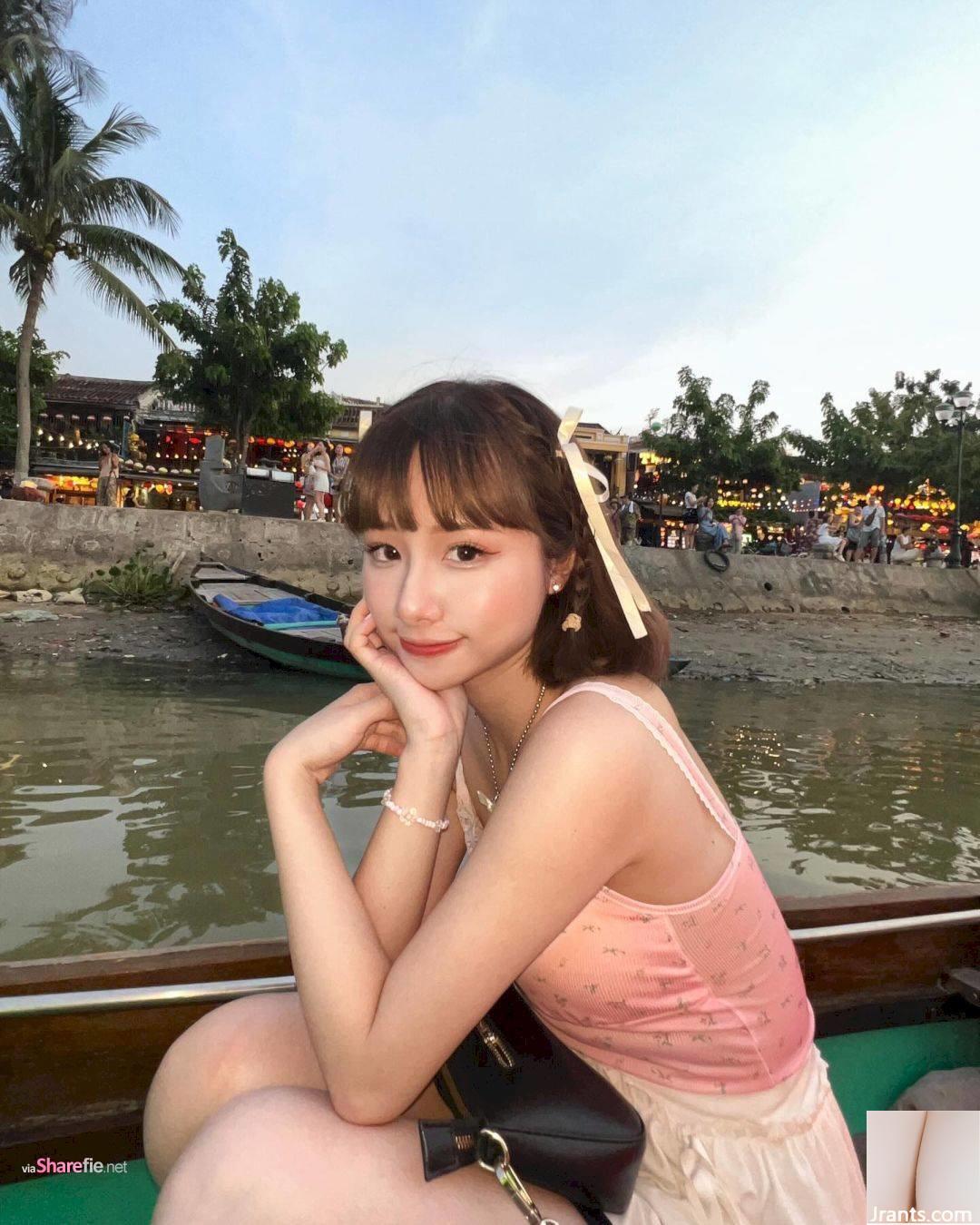 Cô gái xinh đẹp “christykon” đến từ Hong Kong ngọt ngào và dễ thương, với sự dễ thương của cô gái nhà bên và những đường cong cơ thể đều bắt mắt. - Ảnh 6