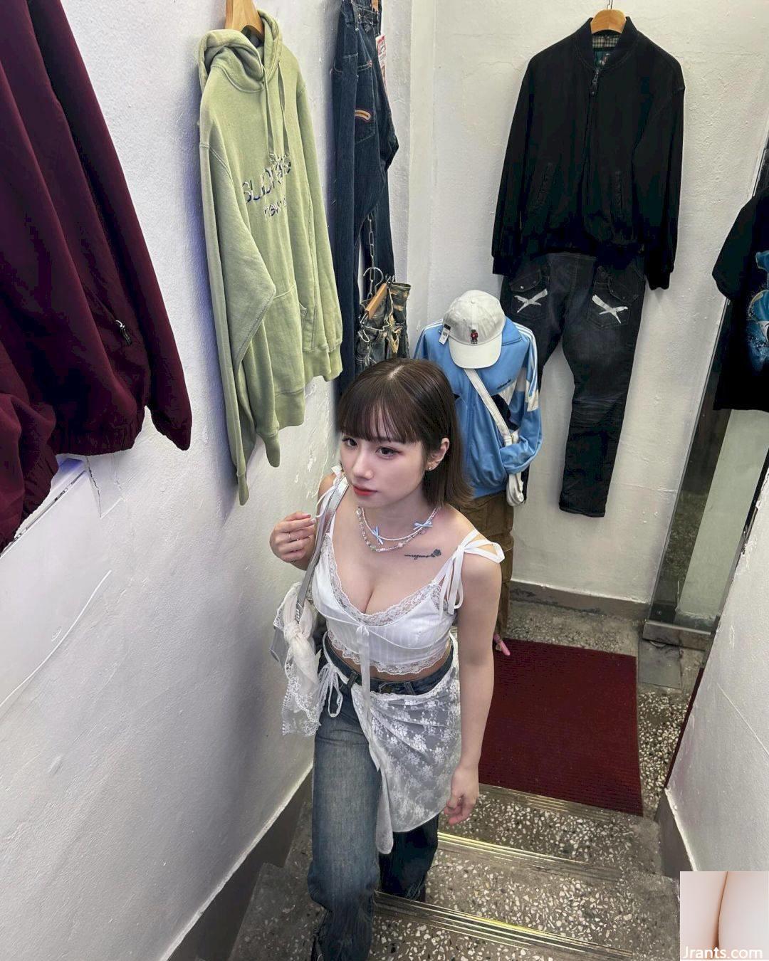 Cô gái xinh đẹp “christykon” đến từ Hong Kong ngọt ngào và dễ thương, với sự dễ thương của cô gái nhà bên và những đường cong cơ thể đều bắt mắt. - Ảnh 8