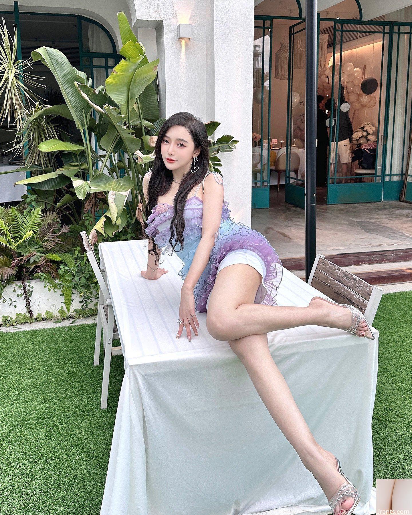 Cấp độ Tiancai “Wang Xinyao” có đường cong cơ thể nóng bỏng và thân hình quyến rũ. Cô ấy có thân hình đáng kinh ngạc (18P). - Ảnh 13