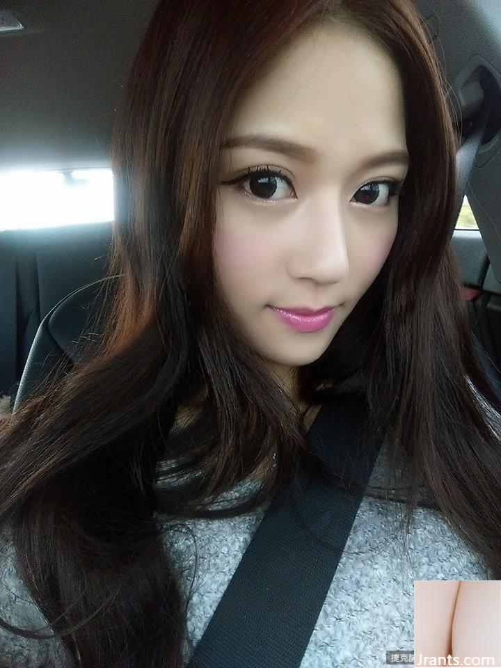 Ngực 32D, ngực và chân đẹp Tiancai ~ Xu Huiling ~ Ảnh selfie cắt thấp trên xe với đường sự nghiệp dài bắt mắt (50P+Facebook) (57P) - Ảnh 2