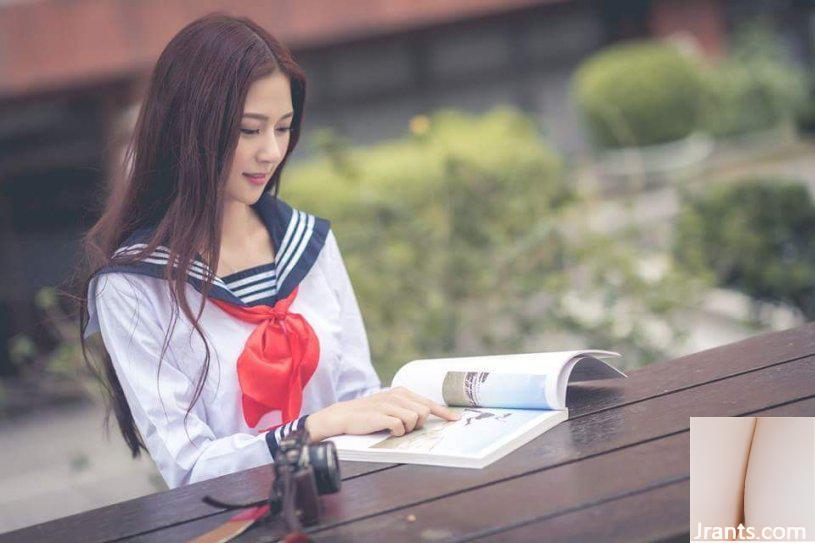 Ngực 32D, ngực và chân đẹp Tiancai ~ Xu Huiling ~ Ảnh selfie cắt thấp trên xe với đường sự nghiệp dài bắt mắt (50P+Facebook) (57P) - Ảnh 7