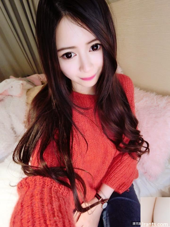 Bà chủ G-cup ~ Liu Liuning ~ selfie bikini đỏ nóng bỏng với vòng nâng tập trung và bộ ngực đẹp quá đầy đặn (69P) - Ảnh 21