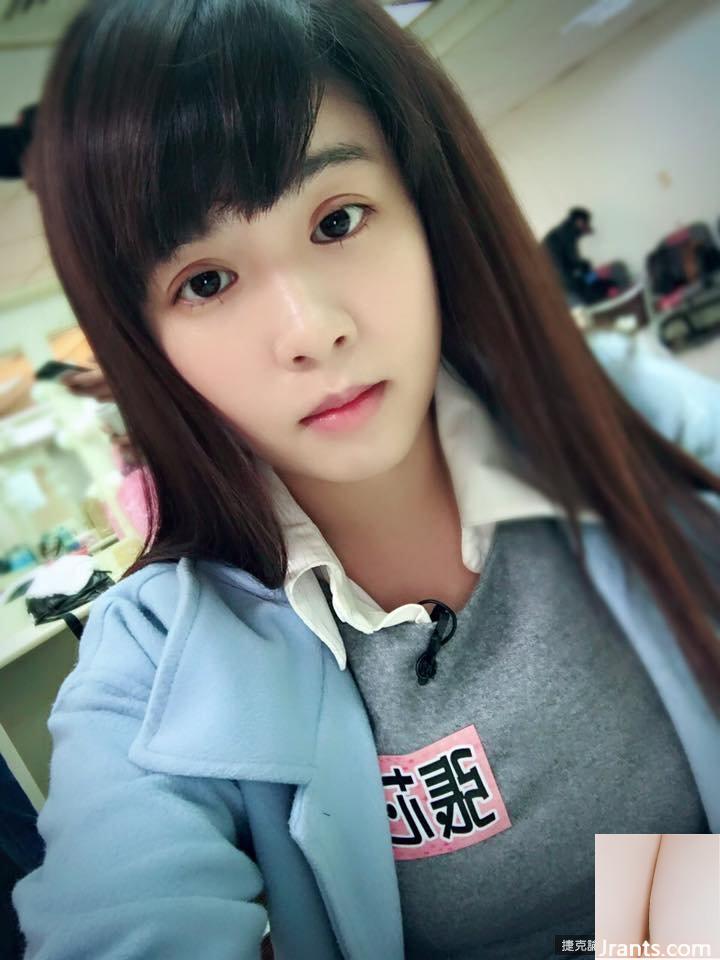 Vú E bung ra khỏi áo trắng! ~Xiao Xiaoyu~ Nam bán cầu vô tình lộ ra trong khe hở của nút (24P) - Ảnh 10