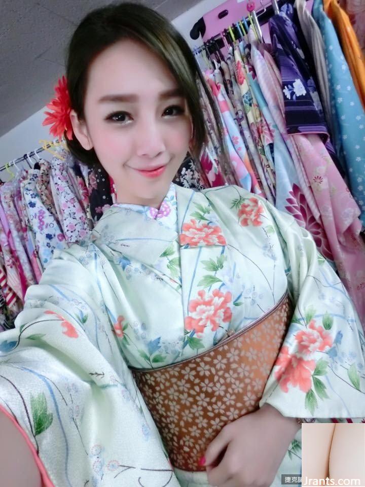 Rãnh dữ dội siêu gợi cảm Yi Fengfeng nhất quyết khoe dáng (19P) - Ảnh 15