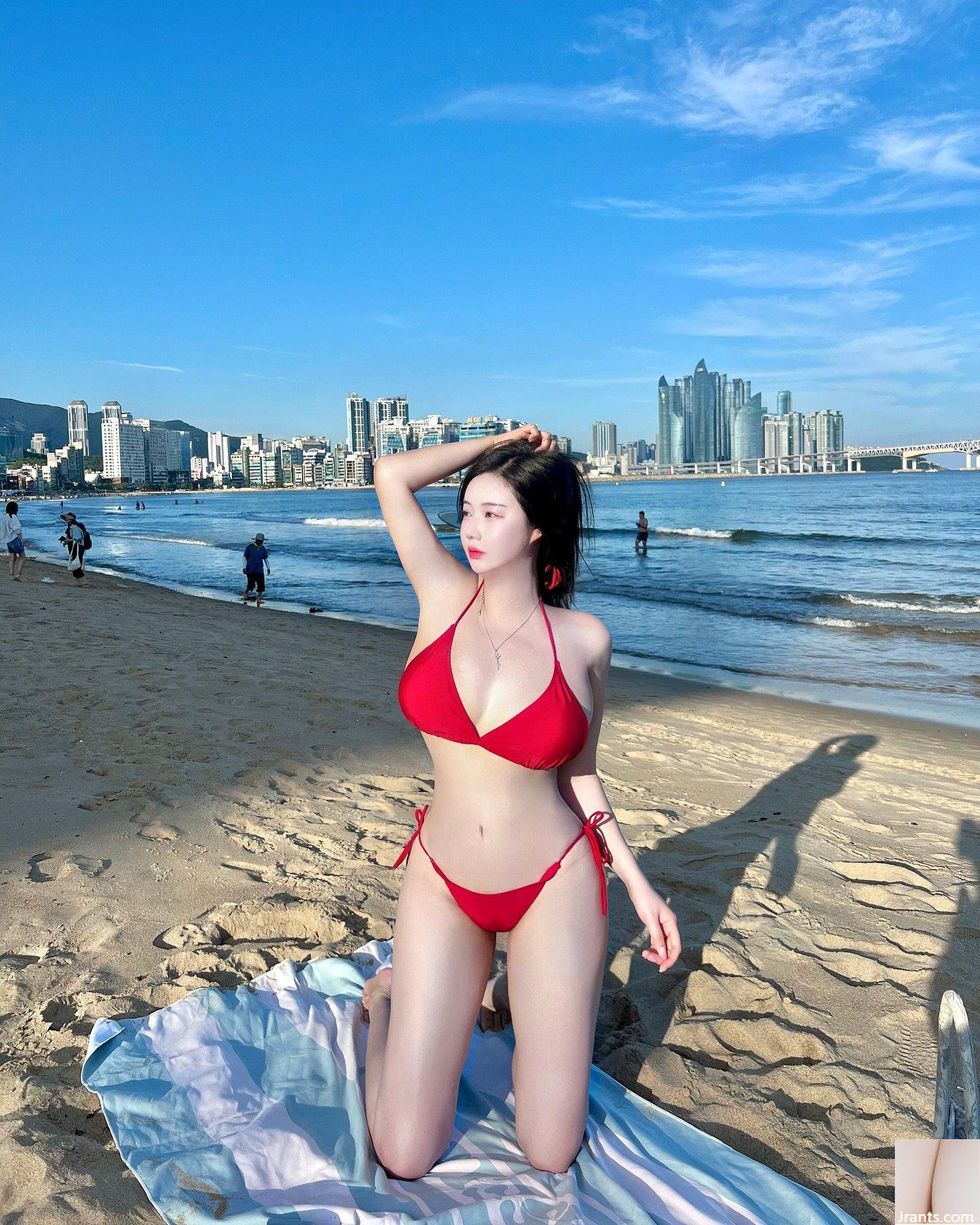 Nữ thần tóc đen nóng nảy “honey___vivi” có dáng người độc đoán có thể thấy qua bộ bikini siêu màu (16P) - Ảnh 9