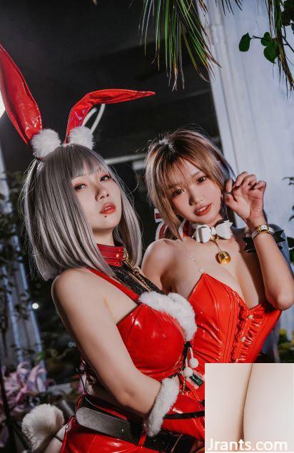 (Coser) Qiqi cần phải ngoan – Thỏ sinh đôi Giáng sinh (23P) - Ảnh 13