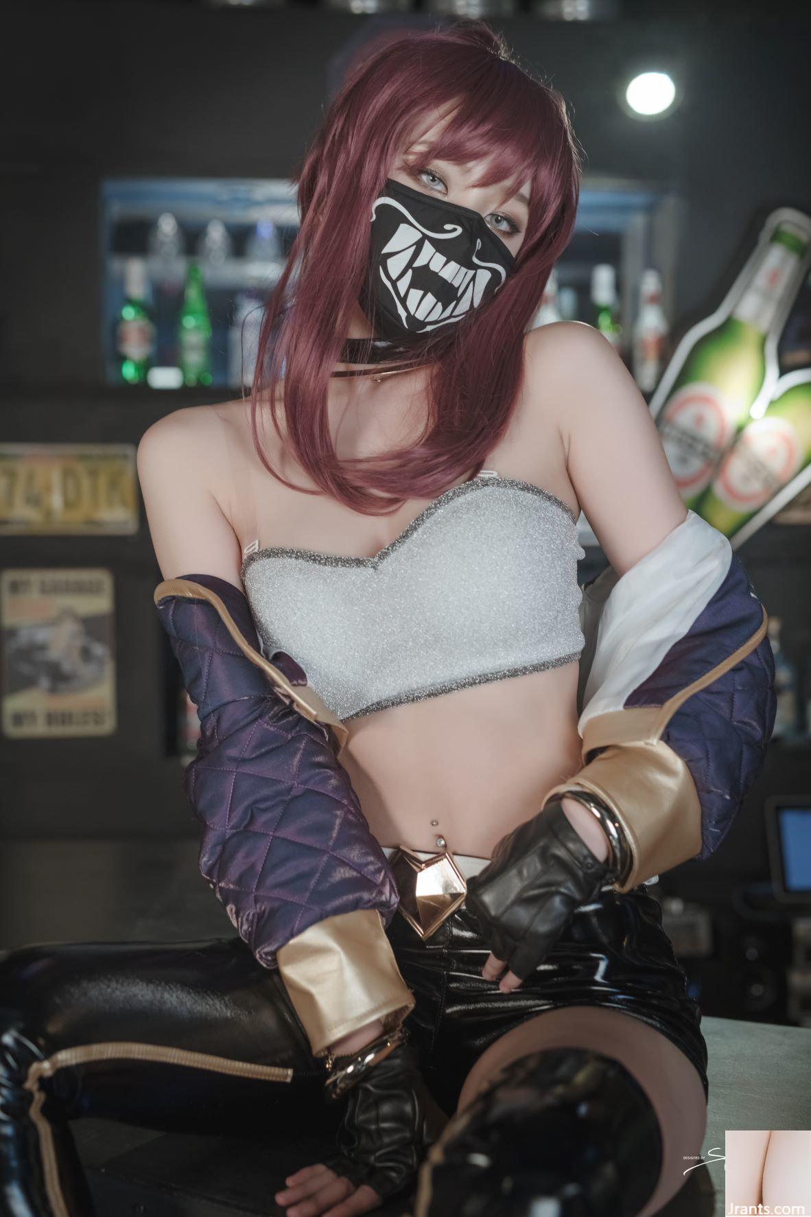 (Thánh Photolife) Yuna's cos vol.04 – KDA Akali & Nier Automata 2B (64P) - Ảnh 14