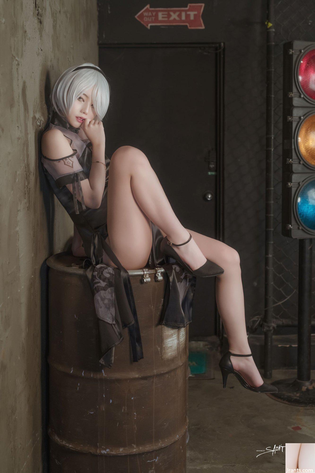 (Thánh Photolife) Yuna's cos vol.04 – KDA Akali & Nier Automata 2B (64P) - Ảnh 63