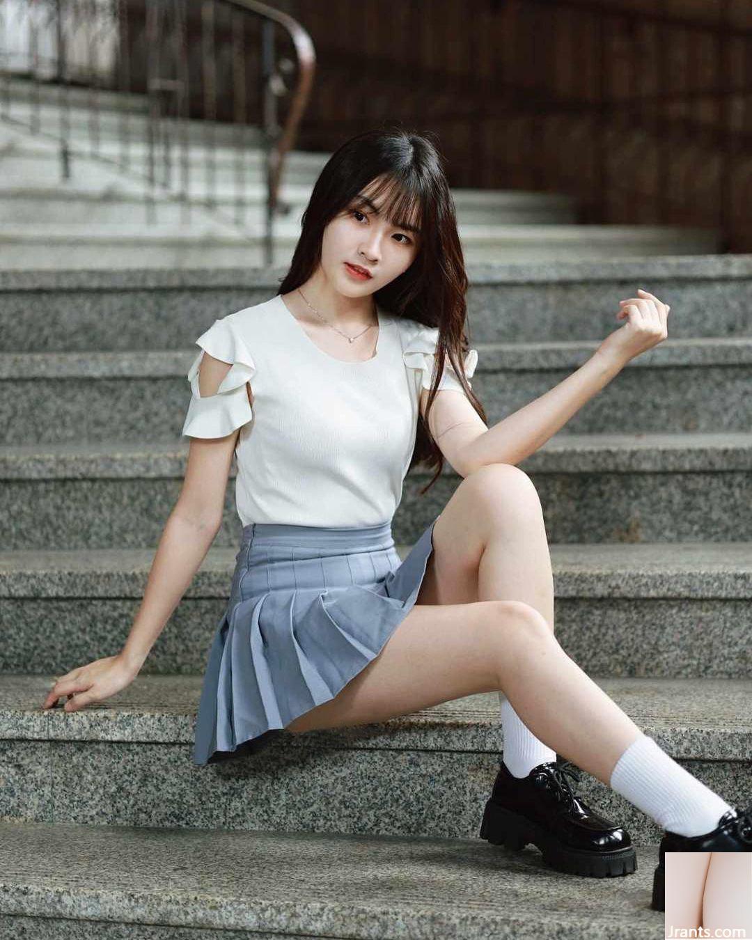 Cô gái yêu dấu “Mianmian (Yuxin)” dễ thương quá! Nụ cười hoàn hảo đi thẳng vào trái tim đàn ông (10P) - Ảnh 3