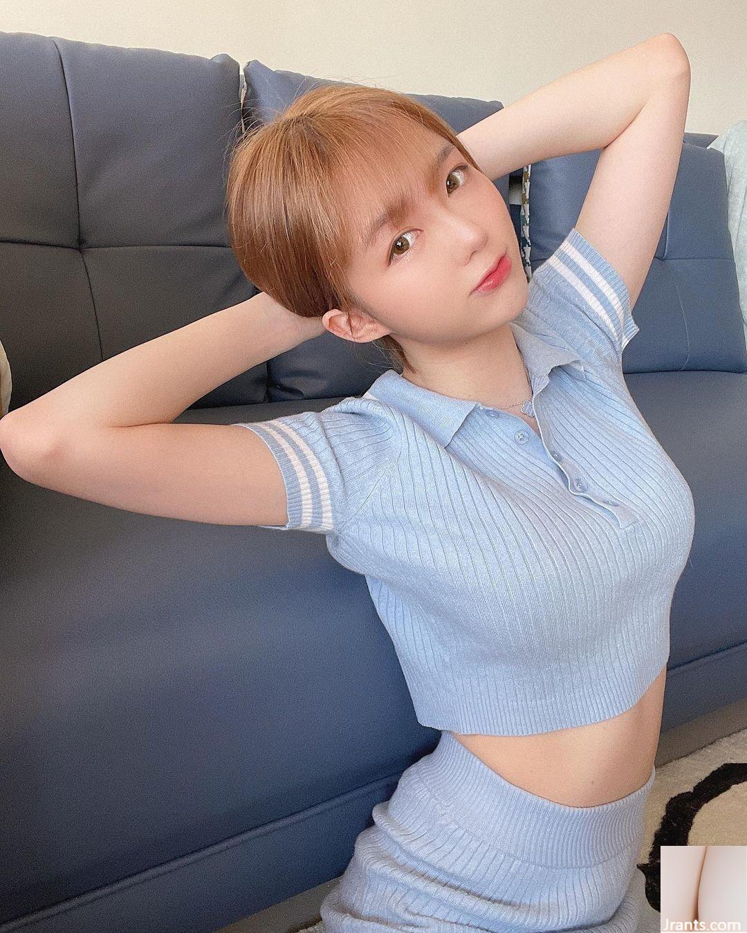 Cô nàng xinh đẹp “Ninizi” xinh đẹp tự nhiên, ẩn giấu bộ ngực trắng nõn và mềm mại siêu cường (10P) - Ảnh 10