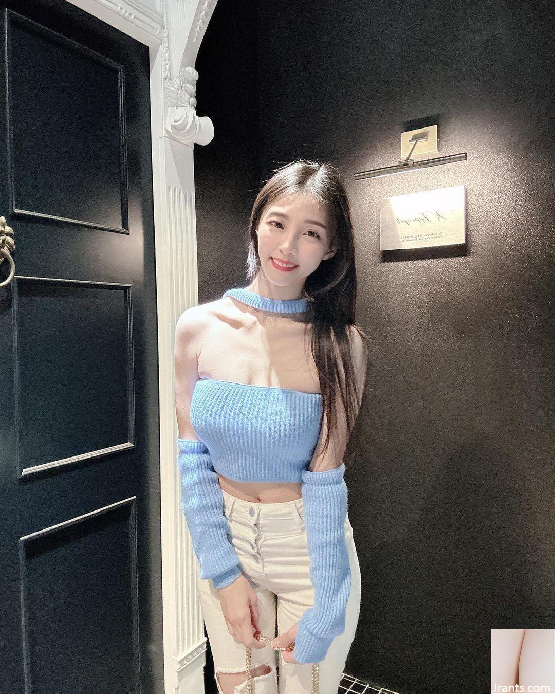 Làn da trắng nõn của “Cai Fanfan” lộ ảnh riêng tư nóng bỏng thuần khiết và gợi cảm (10P)