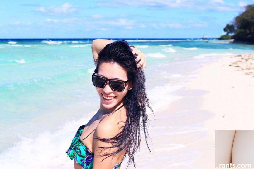 Sinh nhật lần thứ 30 của Cai Shiyun, khe hở vô tận, mông và bikini (40P) - Ảnh 17