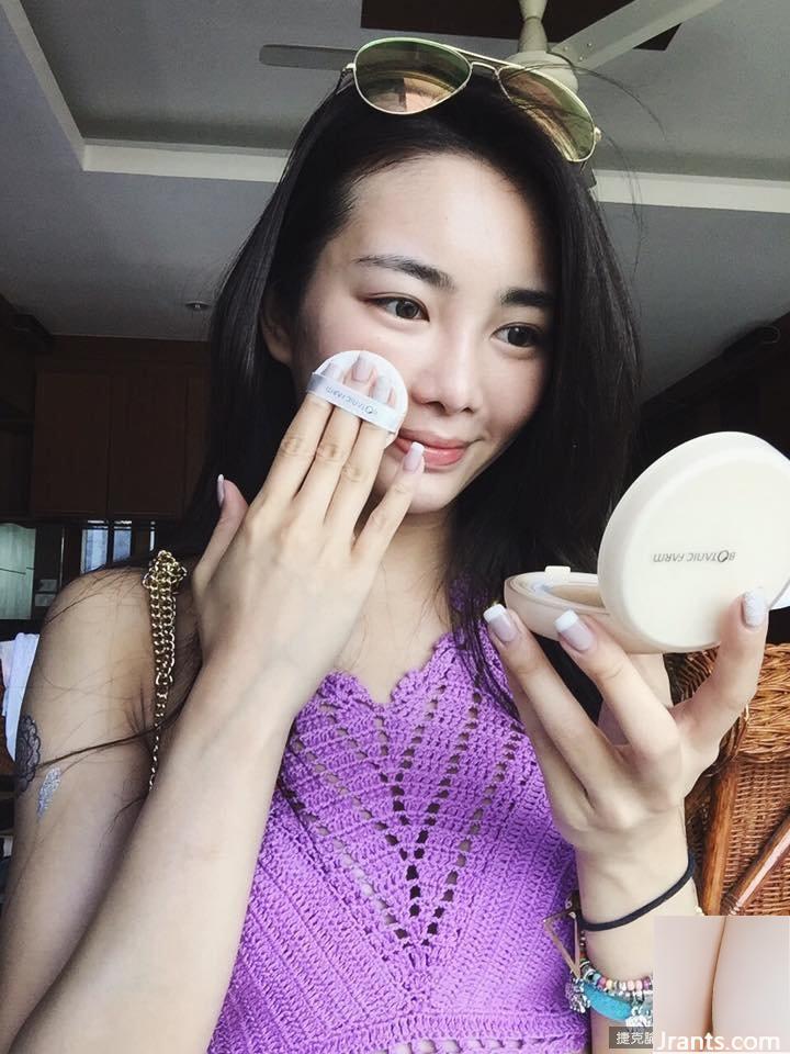 Hot girl chân dài Shu Zichen với hình chữ V khoét sâu kéo dài đến rốn đứng lộn ngược trên lưng ngựa trên bãi biển (48P) - Ảnh 19