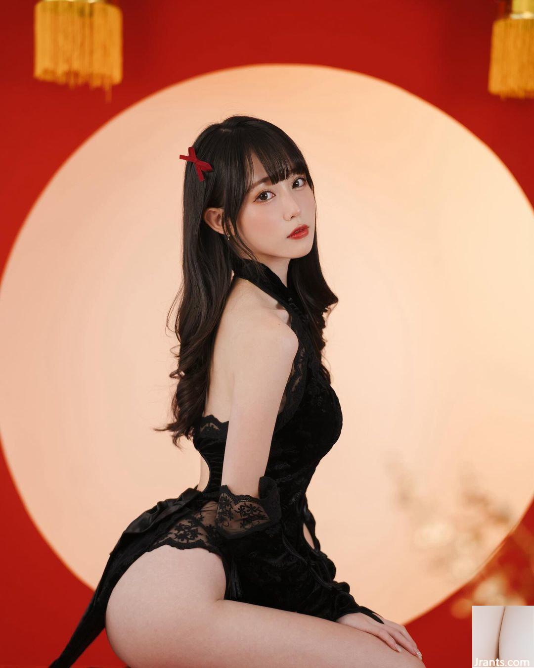 Bộ bikini màu cam dịu dàng và trắng trẻo của “Weiting Angela” gợi cảm đến mức khiến cô tức giận (10P) - Ảnh 4