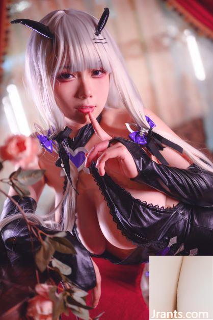 (Coser) Doom 787 – Azur Lane “Glorious Succubus” (40P) - Ảnh 38