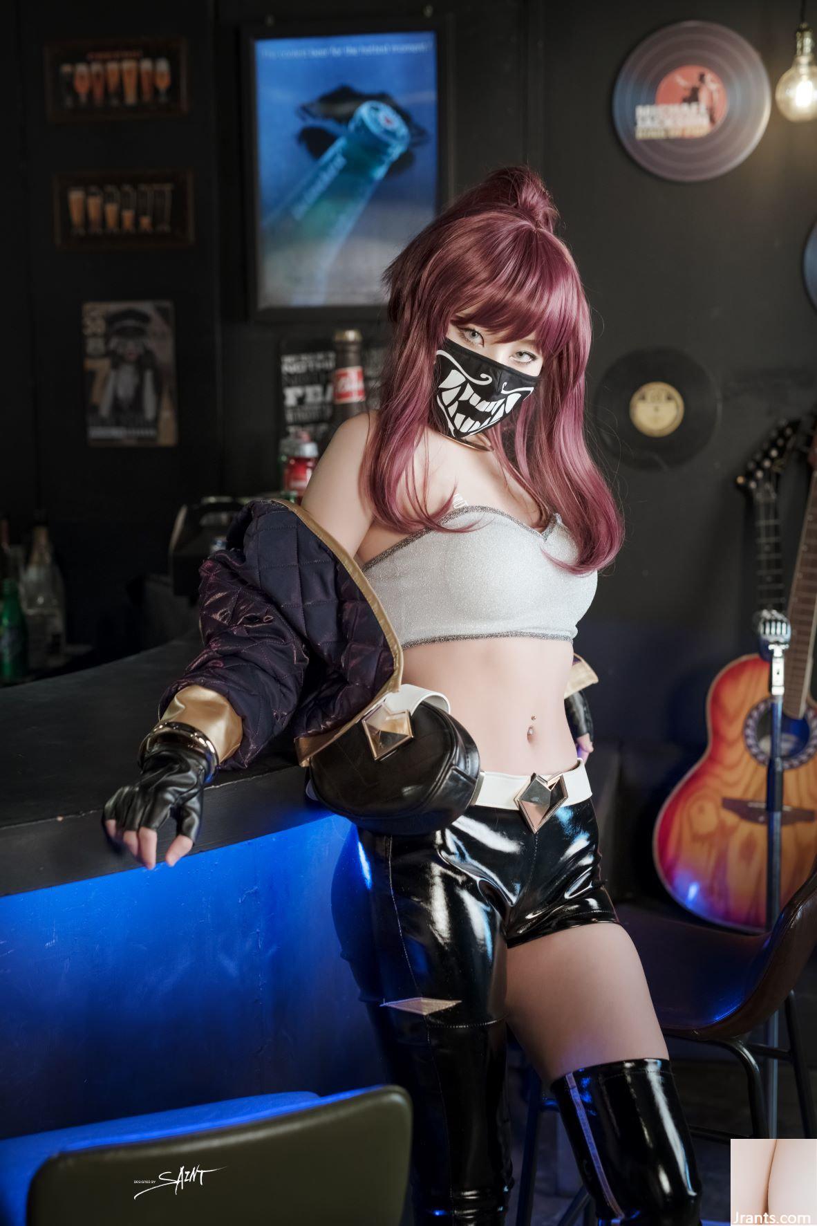 (Thánh Photolife) Yuna's cos vol.04 – KDA Akali & Nier Automata 2B (64P) - Ảnh 11