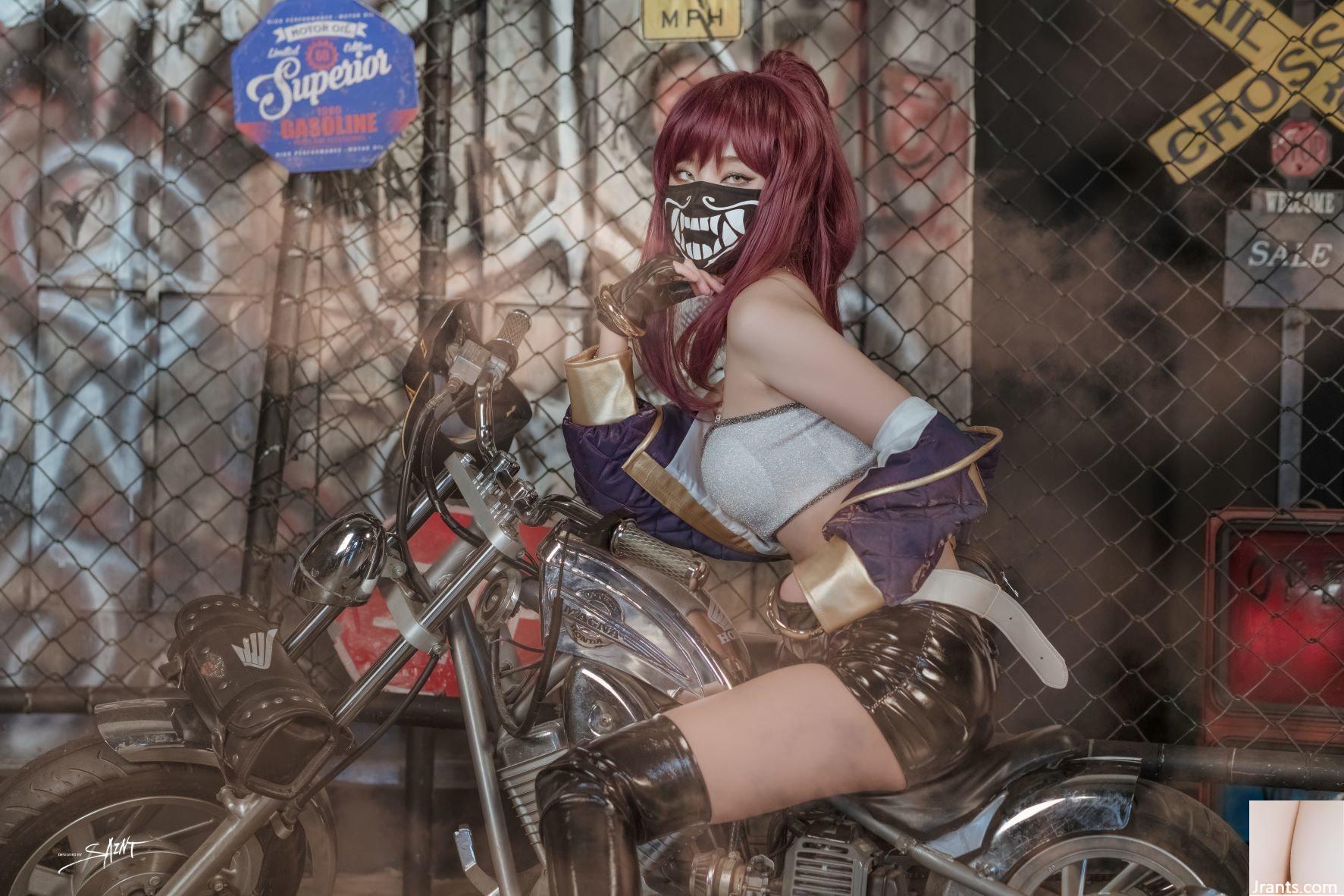 (Thánh Photolife) Yuna's cos vol.04 – KDA Akali & Nier Automata 2B (64P) - Ảnh 20