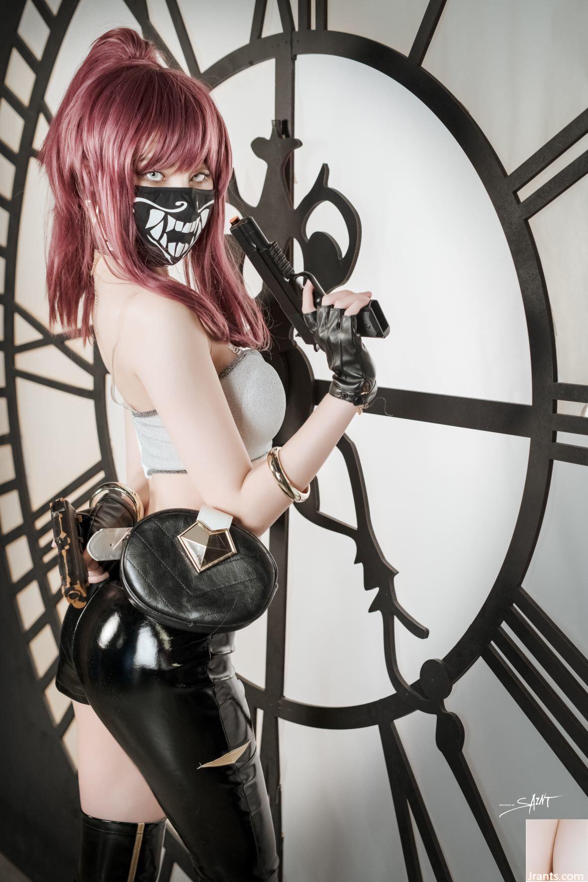 (Thánh Photolife) Yuna's cos vol.04 – KDA Akali & Nier Automata 2B (64P) - Ảnh 27