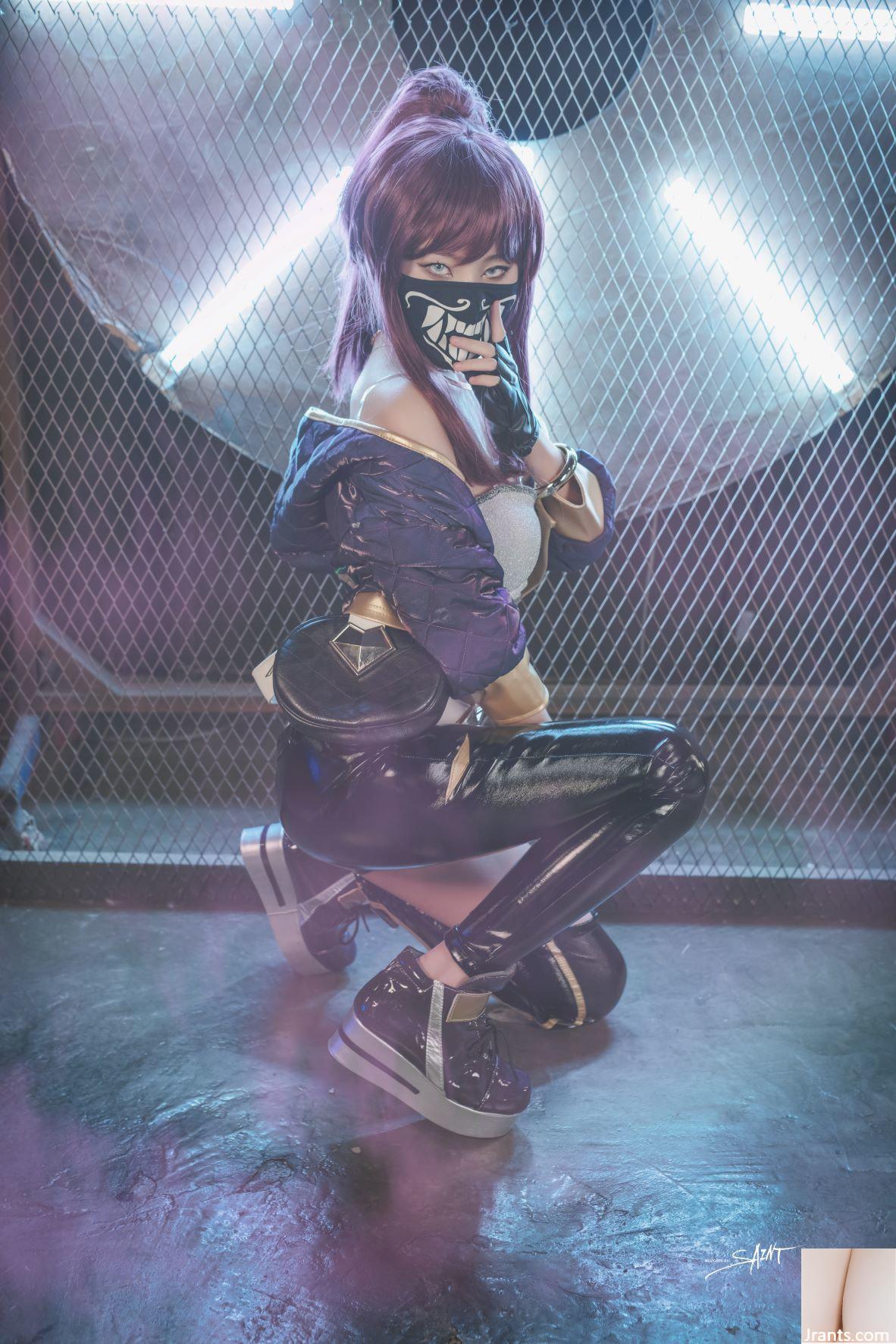 (Thánh Photolife) Yuna's cos vol.04 – KDA Akali & Nier Automata 2B (64P) - Ảnh 3