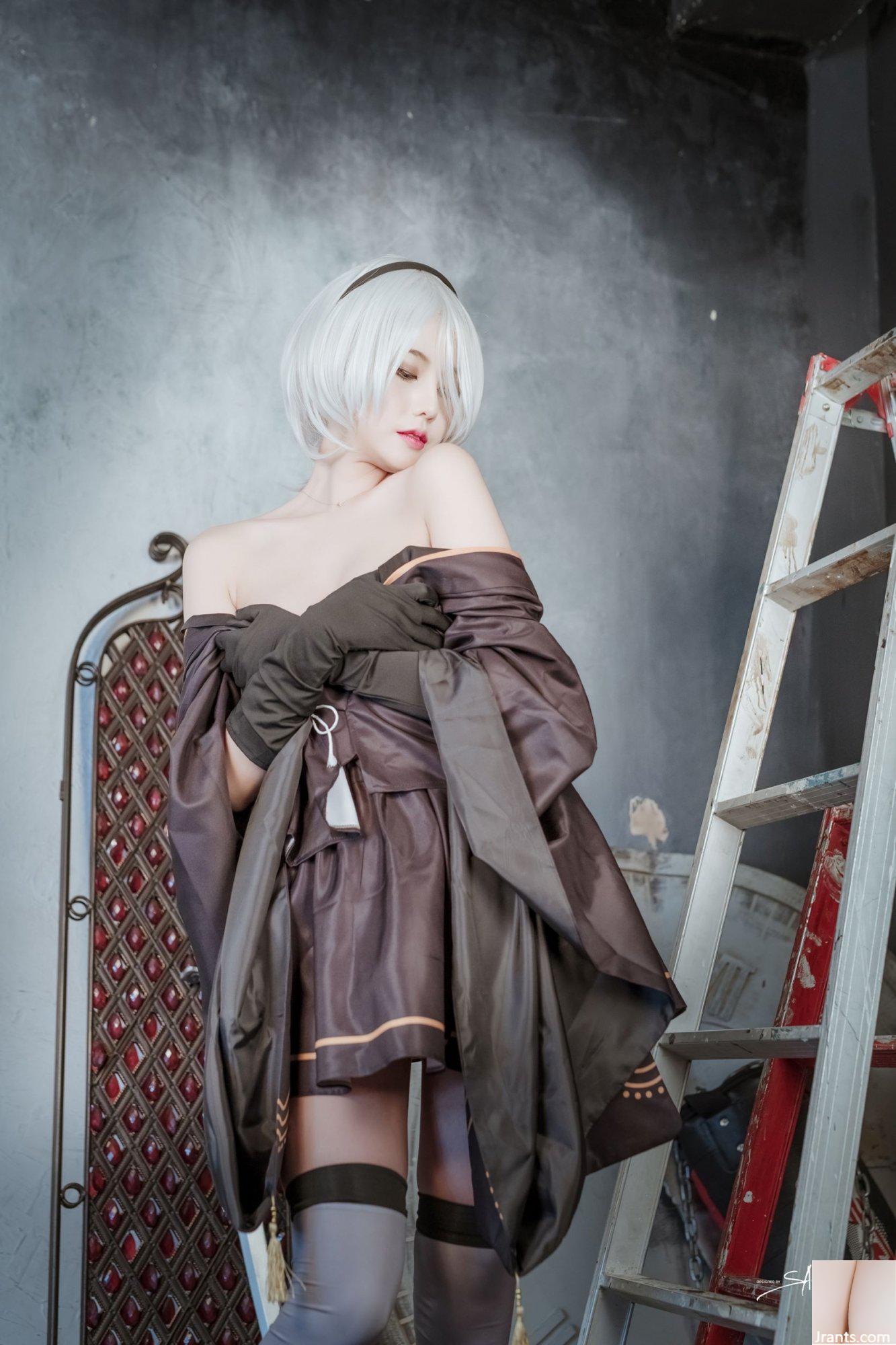 (Thánh Photolife) Yuna's cos vol.04 – KDA Akali & Nier Automata 2B (64P) - Ảnh 46