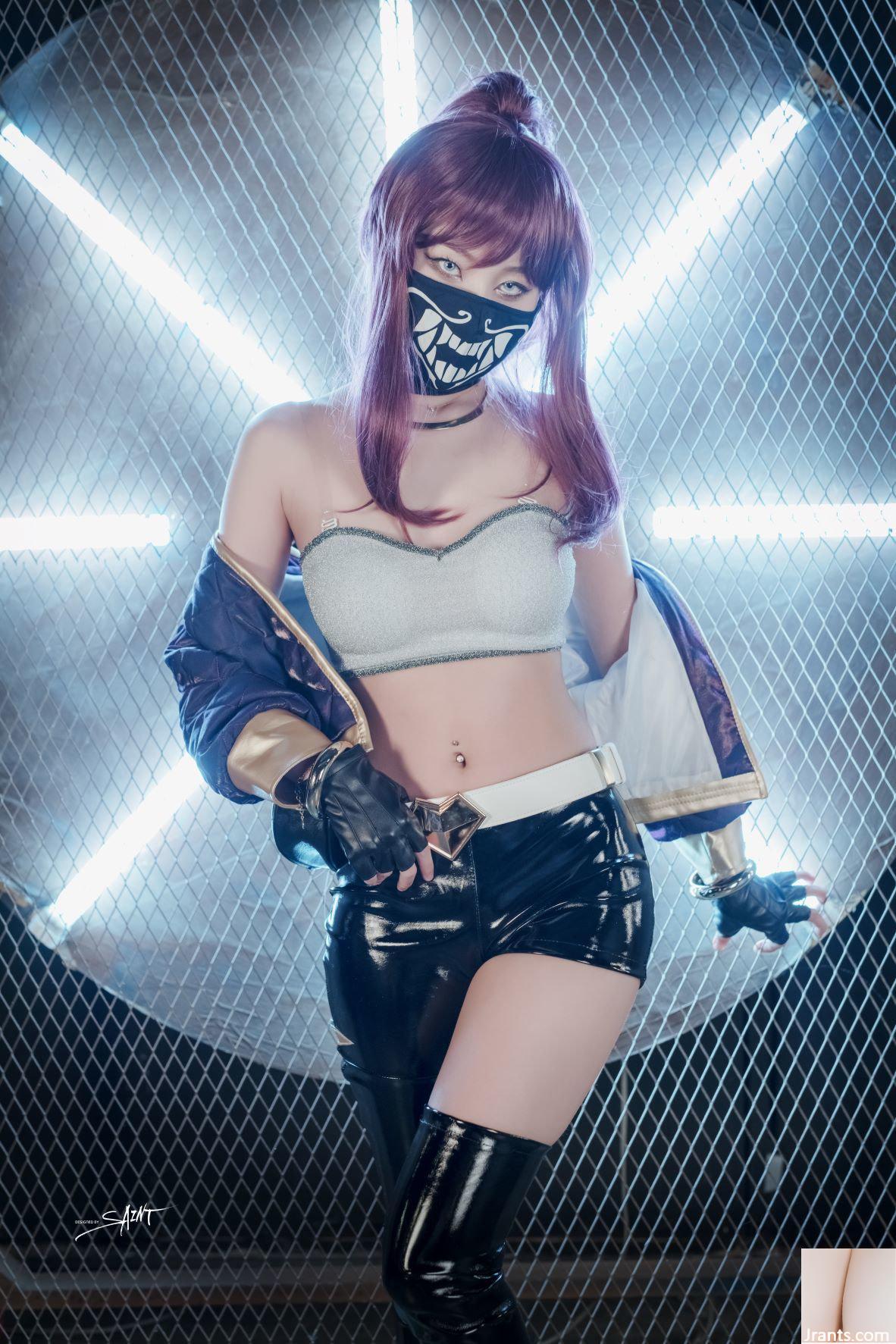(Thánh Photolife) Yuna's cos vol.04 – KDA Akali & Nier Automata 2B (64P) - Ảnh 7