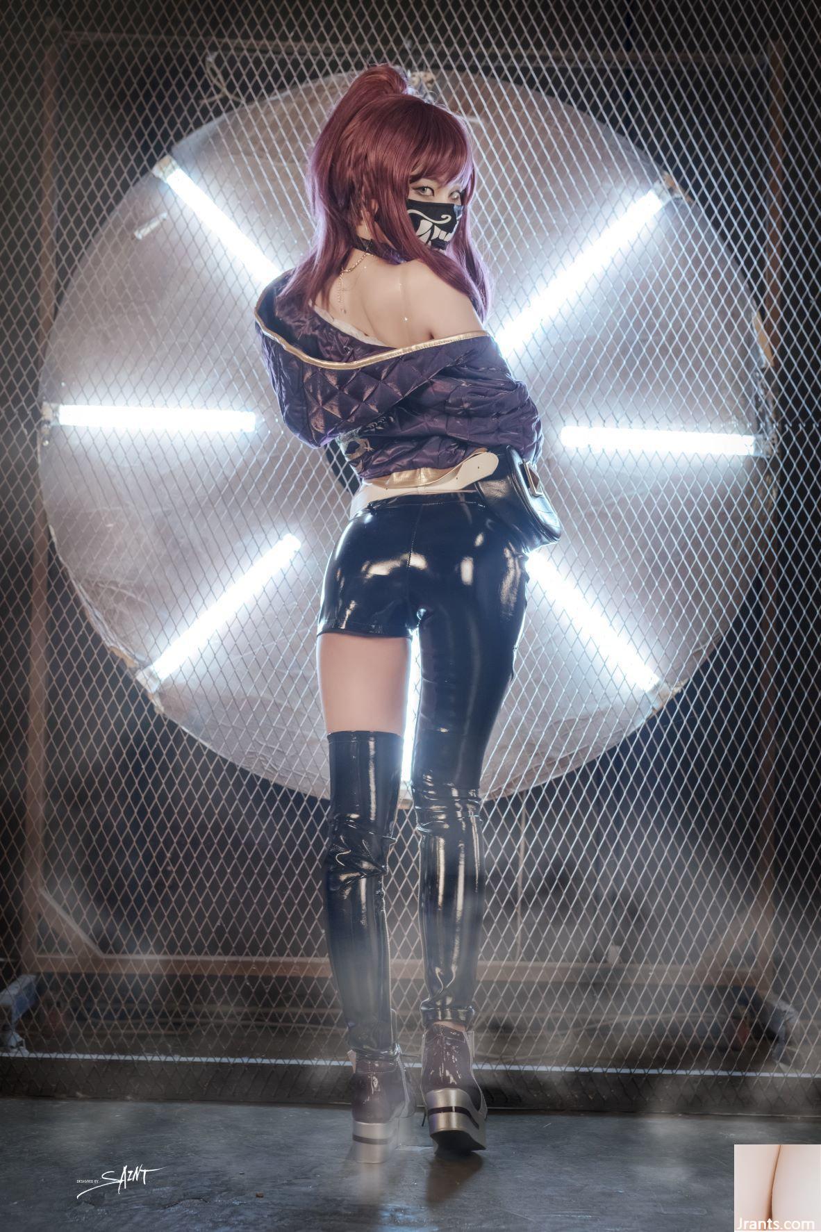 (Thánh Photolife) Yuna's cos vol.04 – KDA Akali & Nier Automata 2B (64P) - Ảnh 8