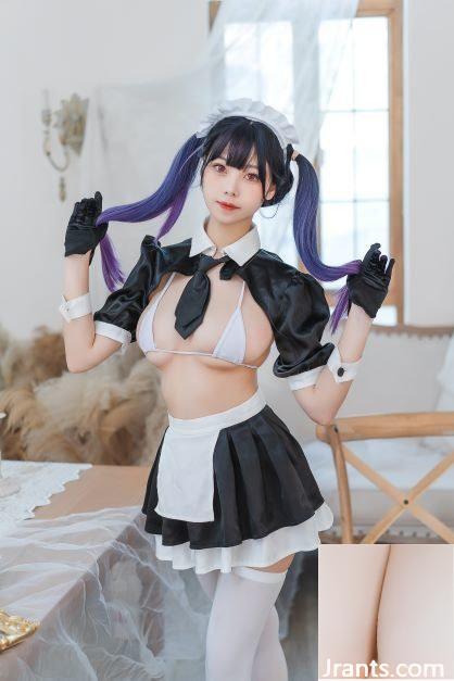 (Người mẫu Trung Quốc) Honey Cat Qiu-Người giúp việc (50P) - Ảnh 11